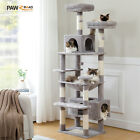 Pawz Road Cat Tree Tower For Indoor Cats Scratching Post Condo 72 4  64 5  53 5 