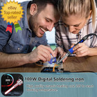 Soldering Iron Kit 100w High Power Lcd Digital Soldering Iron Circuit Board
