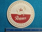 Beer Bar Coaster  Rainier Brewing Founded 1878 In Seattle  Washington