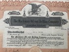 1922 The Mackinnie Oil And Drilling Company Stock Certificate  189  colorado 