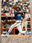 Andre Dawson  77 Nl Roy Hof Expos Cubs Autographed 8x10 Signed Photo Jsa Coa