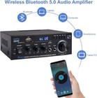 Home Stereo Audio Amplifier Receiver 2 Channel Bluetooth 300w Home Sound Speaker