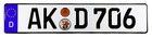 Altenkirchen German Euro License Plate By Z Plates