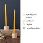 100  Pure Beeswax Dipped Hanukkah  Orthodox Church Or Birthday Candles  8  Or 6 