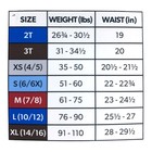 Member s Mark Girl s 5-pack Cartwheel Short  Elastic Waistband  Tag-free