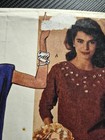 Mccalls Vintage Misses Boho Hippy Easy Pattern Uncut Leather Pleather Suede Tops