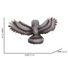 Great Gray Owl Bird Animal Figure Toy Pvc Wildlife Small Figurine Birthday Gift