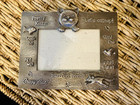 2000 Vintage Figi Marquis Whittle Cat Metal Photo Frame 