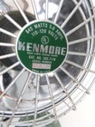 Vintage Kenmore Radiant Reflector Electric Heater No  7178 Art Deco Base W tag