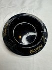 Vintage Olympia Beer Ashtray Black Advertising 4  Rare Gold Script New Nos