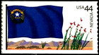 Nevada State Flag Us 2010 Scott  4306  Flags Of Our Nation Set 4 Mvf - 44c Stamp