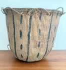 Antique Early 1800   s Native American Washoe Indian Basket Lake Tahoe California