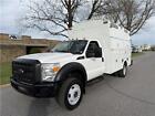 2014 Ford F550 Utility Service Truck Craine Only 56k Diesel