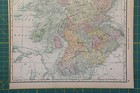 Scotland Vintage Original 1892 Rand Mcnally World Atlas Map Lot