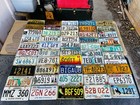 Lot Of 50 Complete Set Of All U s  License Plates--rusty Crusty Craft Condition 