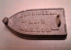 Antique Sensible Sad Iron Number 3 N r s    Co Base No Handle