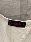 Annabelle Cream Tank Top With Navy Anchor And Red Rope Graphic