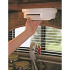 Paper Plate Holder Storage Organizer Rack Dispenser Mount Under Shelf Cabinet Us