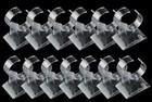 Wholesale Lot Clear Plastic Wrist Watch Display Stand Holder Rack Show Us Seller