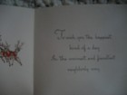 Vtg Hallmark Cheerful Santa To Neighbors Christmas Card Unused