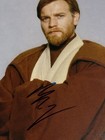 Ewan Mcgregor Autographed Signed 8x10 Photo Star Wars Jedi Beckett Bas Coa
