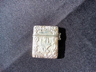 Antique Victorian Sterling Silver Match Safe