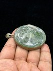 Amazing Rare Ancient Roman Glass Pendant With Real Patina