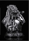 Predator Bust Statue 1 4 Scale Silver Version Painted Model Decor New In Stock