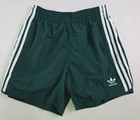 Adidas Original Mens Green 3 Stripe 5  Inseam Sprinter Shorts Size Xs Im9416