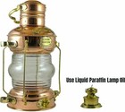 Maritime Nautical Ship Lantern 14  Brass   Copper Anchor Oil Lamp Boat Light New