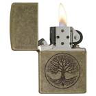 Zippo Windproof Lighter Tree Of Life Antique Brass  29149 