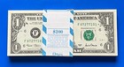 2001 Star Note Atlanta  1 Dollar Bill   Consecutive uncirculated  gem 