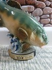 1973 Jim Beam Whiskey Decanter Bass Fish National Fresh Water Empty