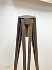 Vintage Wood Tripod Rustic Decor Transit Stand Survey Wooden Theodolite Light Ex