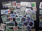 Canada Stamps Lot Modern 1950s- Flags Queen Wildlife Recent Used Lot Of Abt  100