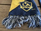 La Galaxy Los Angeles Galaxy Mls Soccer Team Winter Knit Fringed Scarf Adidas