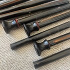 Antique vintage Pump Organ Pulls Stops Handles Lot Of 11  Ornate Lettering