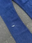 Vintage 60-70s Levi   s Bell Bottom Big E Orange Tab Denim Jeans Button Code 31