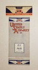 Original 1932 United States Airways Inc  Timetable And A Luggage Tag