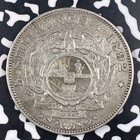 1892 South Africa 5 Shillings Lot jm0880 Large Silver  Km 8 2 Double Shaft