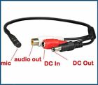 4 Pcs  High Sensitive Cctv Security Surveillance Microphone Audio Pick Up Device