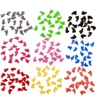 20pcs Cat Nail Caps Colorful Pet Cat Soft Claws Nail Covers For Cat Claws