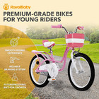 Girls Princess Bike Kids Bicycle With Basket   Mudguards 14 16 18 Inch Toddler B