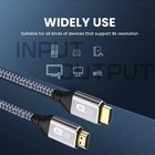 8k Hdmi 2 1 Cable Ultra High-speed 48gbps 4k 120hz 60hz Hdr Vrr Earc Ps5 Ps4