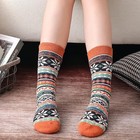 5 Pairs Wool Socks - Smart Wool Socks For Womens Soft Knit Womens Wool Socks   