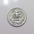 1955 D Washington Quarter Uncirculated 90  Silver U s  Coin