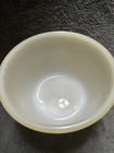 Vintage Glasbake Yellow Drippings Jar With Lid