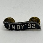 Nascar 1992 Indy 500 Indianapolis Speedway Race Racing Enamel Lapel Hat Pin