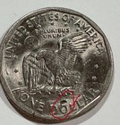     1979 Rare Susan B Anthony Dollar Fg Error Coin  One Of A Kind    must Have     