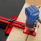 3 In 1 Router Milling Guide Bracket Aluminum Woodworking Circle Jig Line